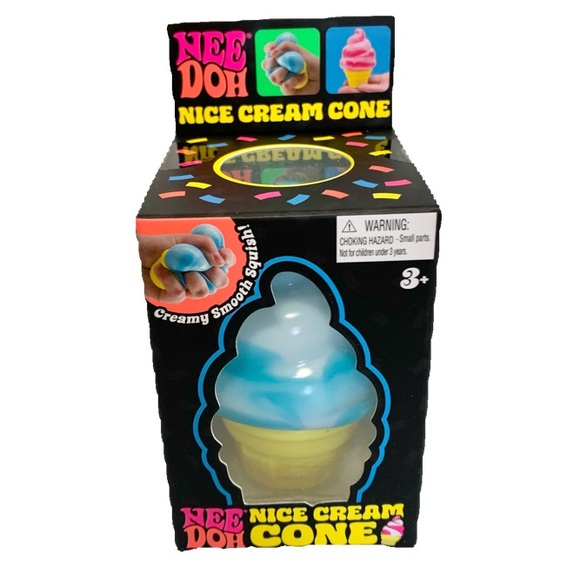 Nee Doh Other - NEEDOH Ice Cream Cone Nice Cream Cone NEE DOH BLUE NEW